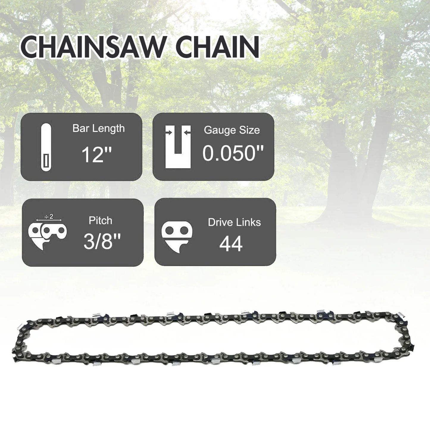12 Inch Cordless Chainsaw Gasoline Lightweight Portable Electric 1000W 25.4 CC Woodworking for Tree Wood Branch Cutting Farm - TrendForce25