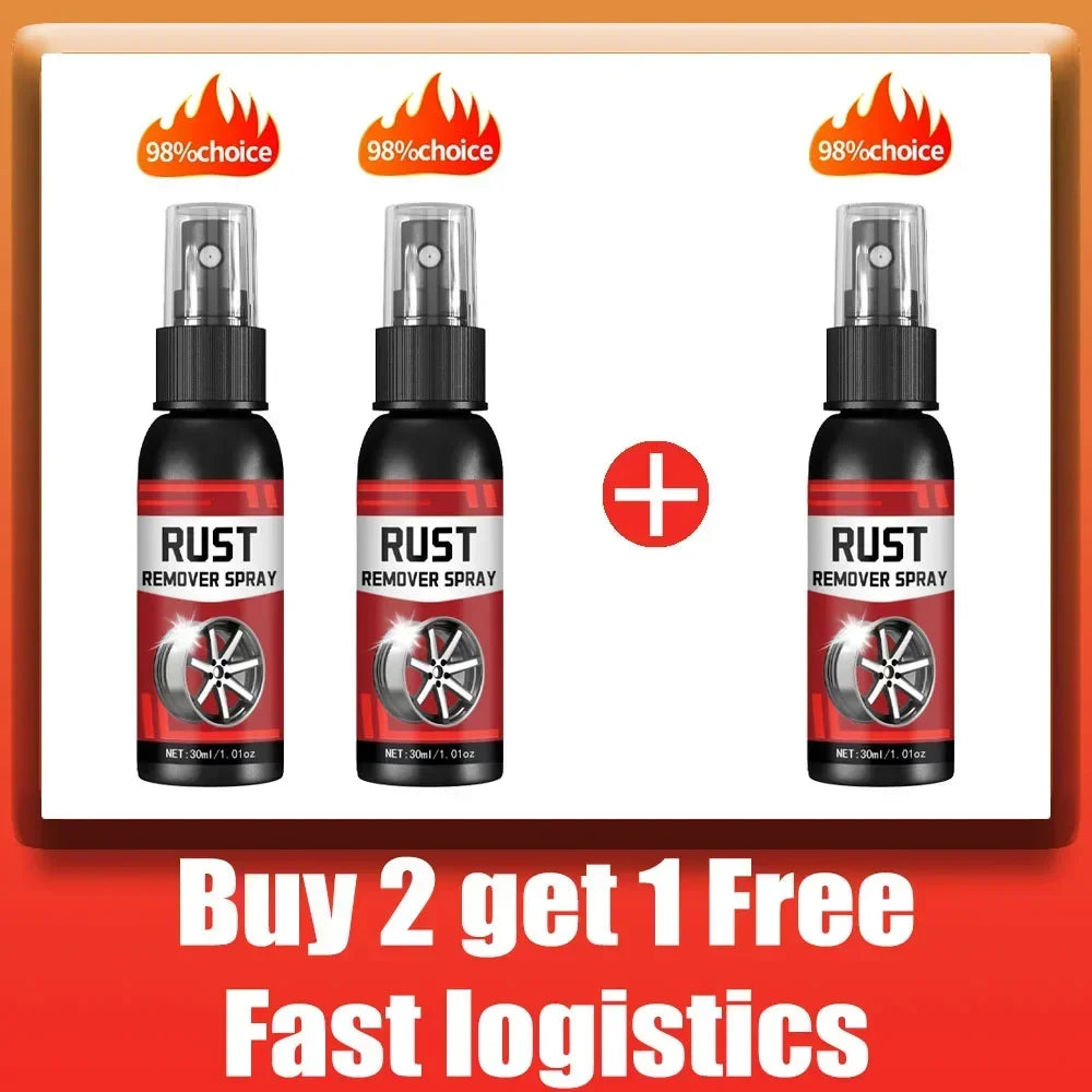 Multi Purpose Rust Remover Spray Metal Surface Chrome Paint Car Maintenance Iron Powder Cleaning Super Rust Remover Cleaner - TrendForce25