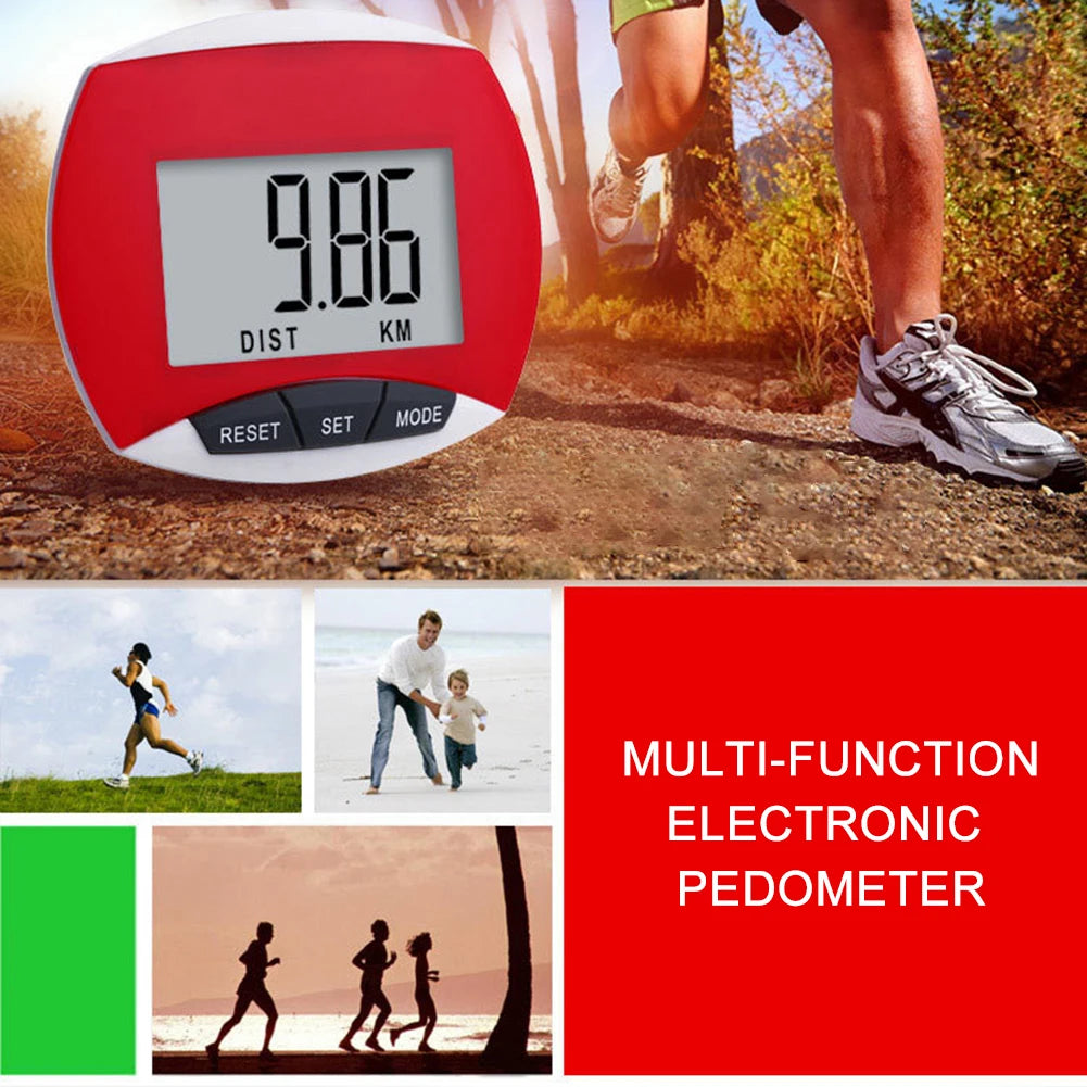 Movement Calories Counter LCD Display Electronic Running Distance Monitor Multi-Function 3D for Men Women Kids Adults Seniors - TrendForce25
