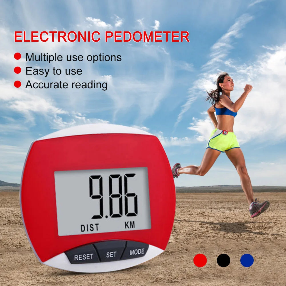 Movement Calories Counter LCD Display Electronic Running Distance Monitor Multi-Function 3D for Men Women Kids Adults Seniors - TrendForce25