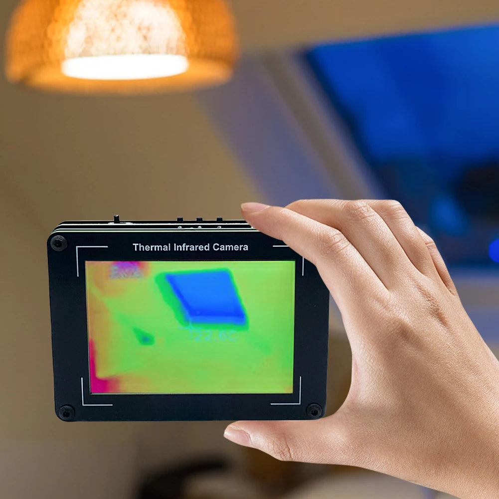 3.5 Inch Thermal Infrared Camera -40-450℃ 32x24 Pixel Infrared Thermal Imager for Inspection Electrical/Mechanical Building - TrendForce25