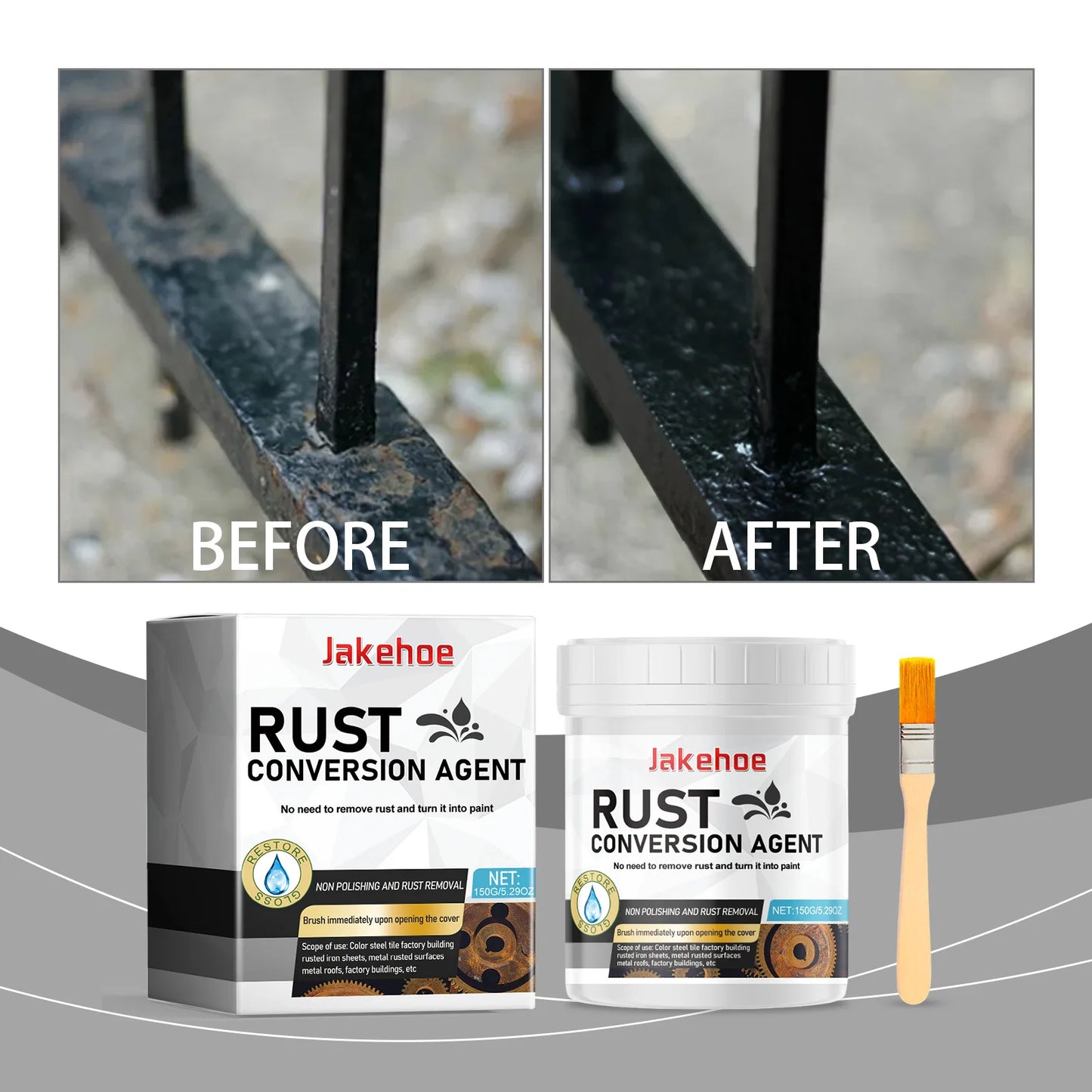 Metal Rust Preventer Metal Protective Coating Metal Surface Antioxidant Rust Remover Anti Rust Cleaner - TrendForce25