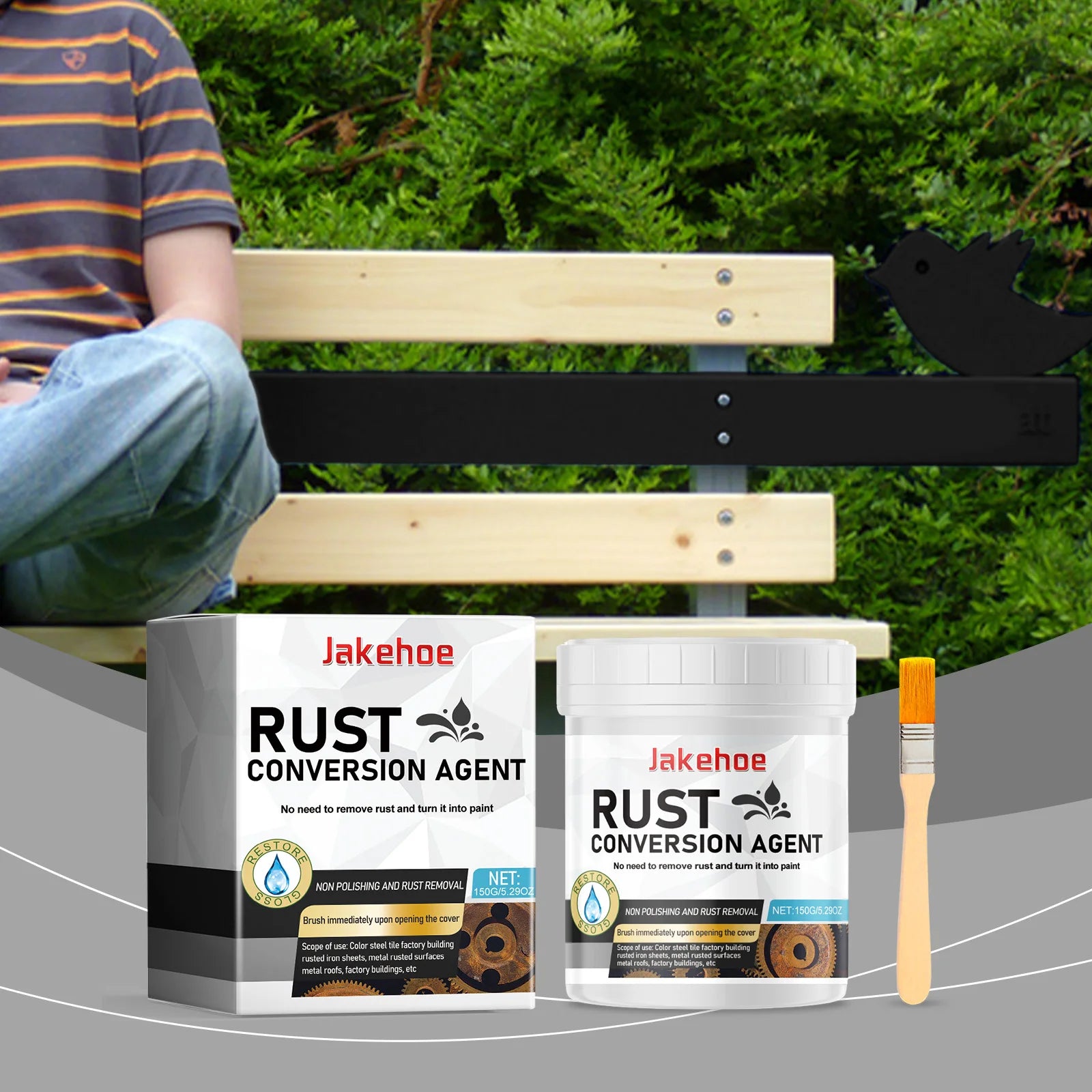 Metal Rust Preventer Metal Protective Coating Metal Surface Antioxidant Rust Remover Anti Rust Cleaner - TrendForce25