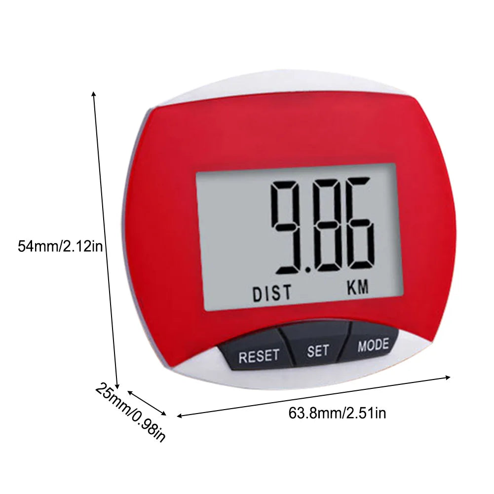 Movement Calories Counter LCD Display Electronic Running Distance Monitor Multi-Function 3D for Men Women Kids Adults Seniors - TrendForce25