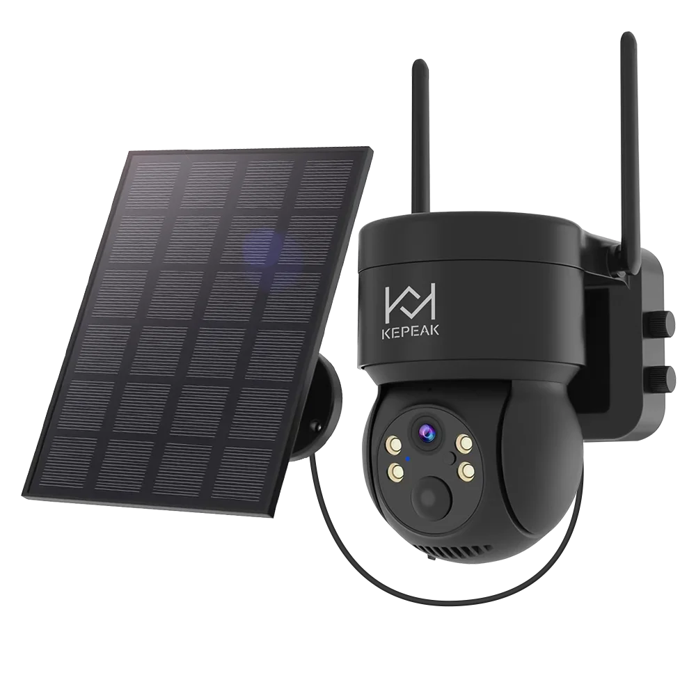 Built-in Battery Outdoor Wireless Solar IP Camera  WiFi PTZ 1080P Video Surveillance Long Time Standby Waterproof - TrendForce25