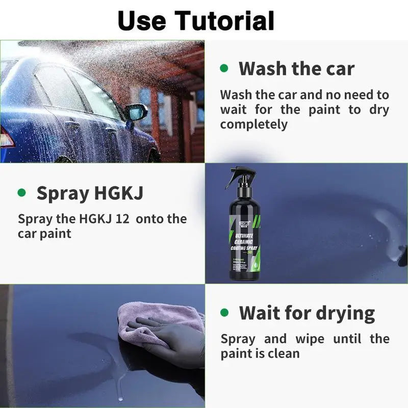 Automotive Paint Spraying Protective Coating Multi Functional Renewal Spray - TrendForce25