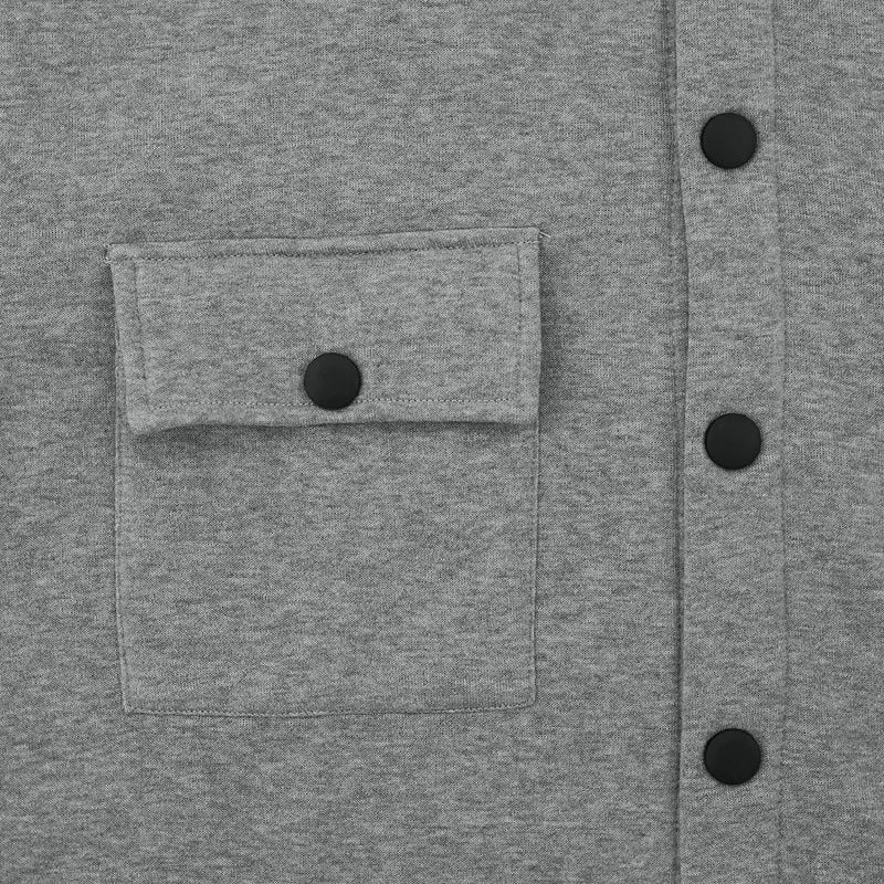 New style for autumn and winter 2025, casual shirt jacket for men, can be worn alone or as an inner layer with a shirt, daily cl