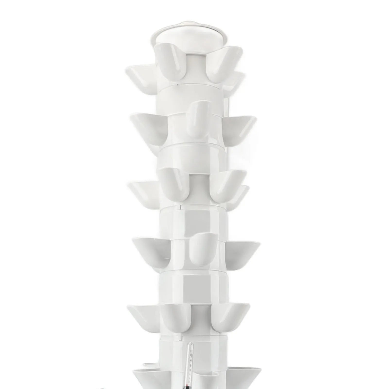US Hydroponic Growing System Mini Indoor Outdoor Home Grow Herb Vertical Garden Tower 6 Tiers 30 Holes Vegetables Planter - TrendForce25