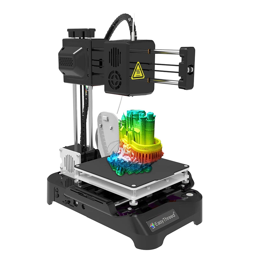 Easythreed 3D Printer K9 Easy To Use One-click Print Mainboard With Magnetic Build Platform Desktop Mini Printer K7 For Beginner