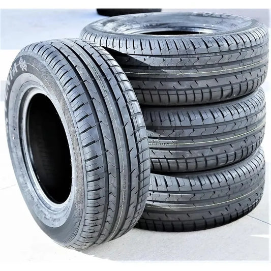 NEW Set of 4 (FOUR)    Tires-225/65R17 225/65/17 225/65-17 106H Load Range XL 4-Ply BSW Black Side Wall UTQG 400AA