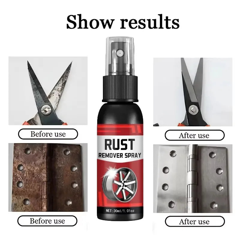 Multi Purpose Rust Remover Spray Metal Surface Chrome Paint Car Maintenance Iron Powder Cleaning Super Rust Remover Cleaner - TrendForce25