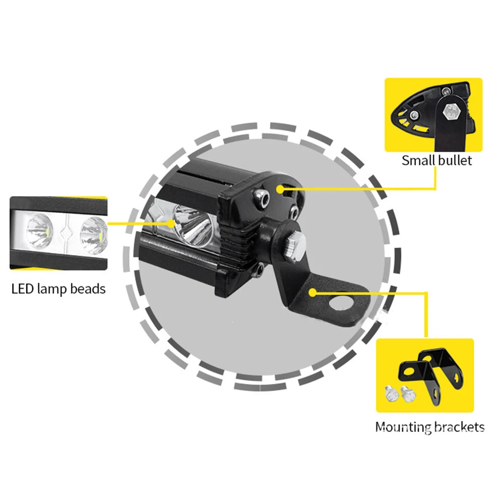 LED Light Bar Work Light 78W 120W 156W Super Slim LED Bar for Tractor 4X4 Offroad 4WD ATV Truck 12V 24V - TrendForce25