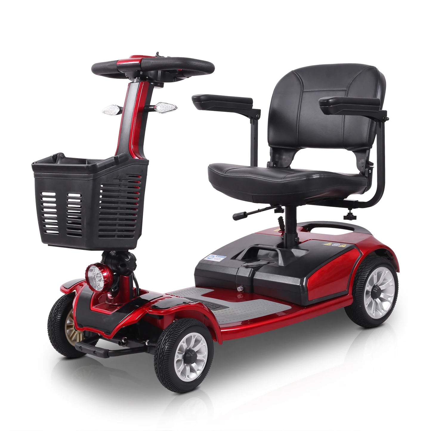 Unific Four-Wheeled Electric Scooter, 250W, 24V 20AH, 4.8MPH Max Speed, 21 Miles Range, Ideal For Short Trips and Urban Living
