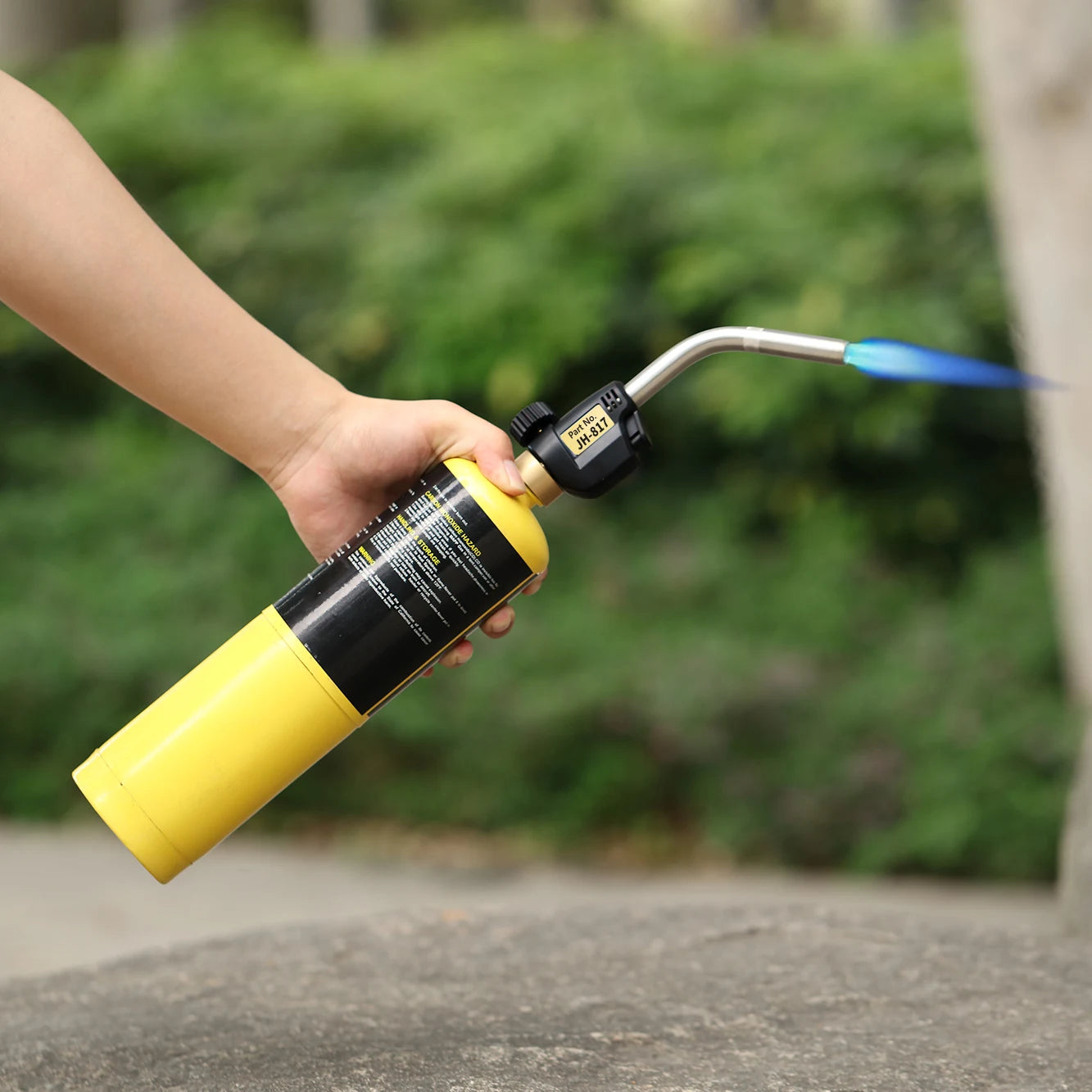 High Intensity Propane Torch Head, Trigger Start Gas Torch, Map Gas Torch Kit for Propane, MAPP MAP/PRO，Solding, Welding Brazing