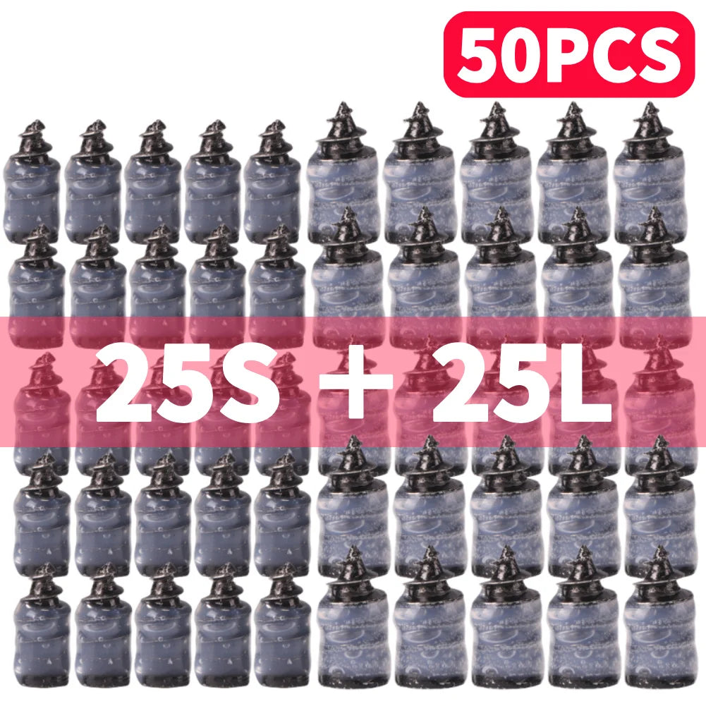 10-100Pcs Car Tyre Repair Rubber Nail Set Motorcycle Tyre Repair Nail For Truck Scooter Bike Universal Tire Puncture Repair Tool