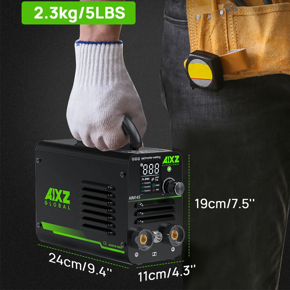 AIXZ 145A 3 in 1 Welding Machine Lift TIG/ARC MMA Welders MINI IGBT Inverter Welding With Spool Gun Protable Home Welder Tool - TrendForce25