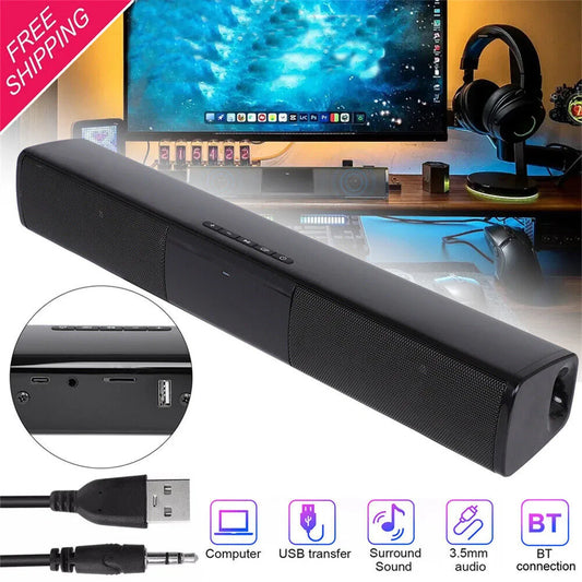 Home Theater Sound System Bluetooth Speaker Computer Speakers For TV Soundbar Wired Wireless Bass Subwoofer Speaker - TrendForce25