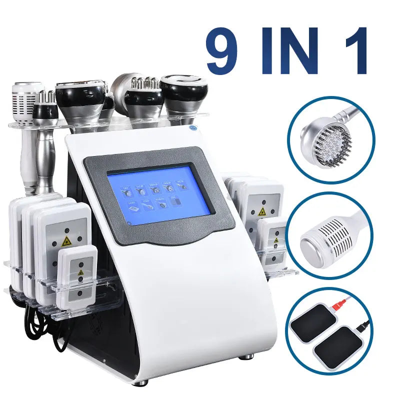 2025 9 in 1 40K cavitation machine vacuum weight loss and slimming device anti fat mass  ultrasonic beautiful equipment - TrendForce25