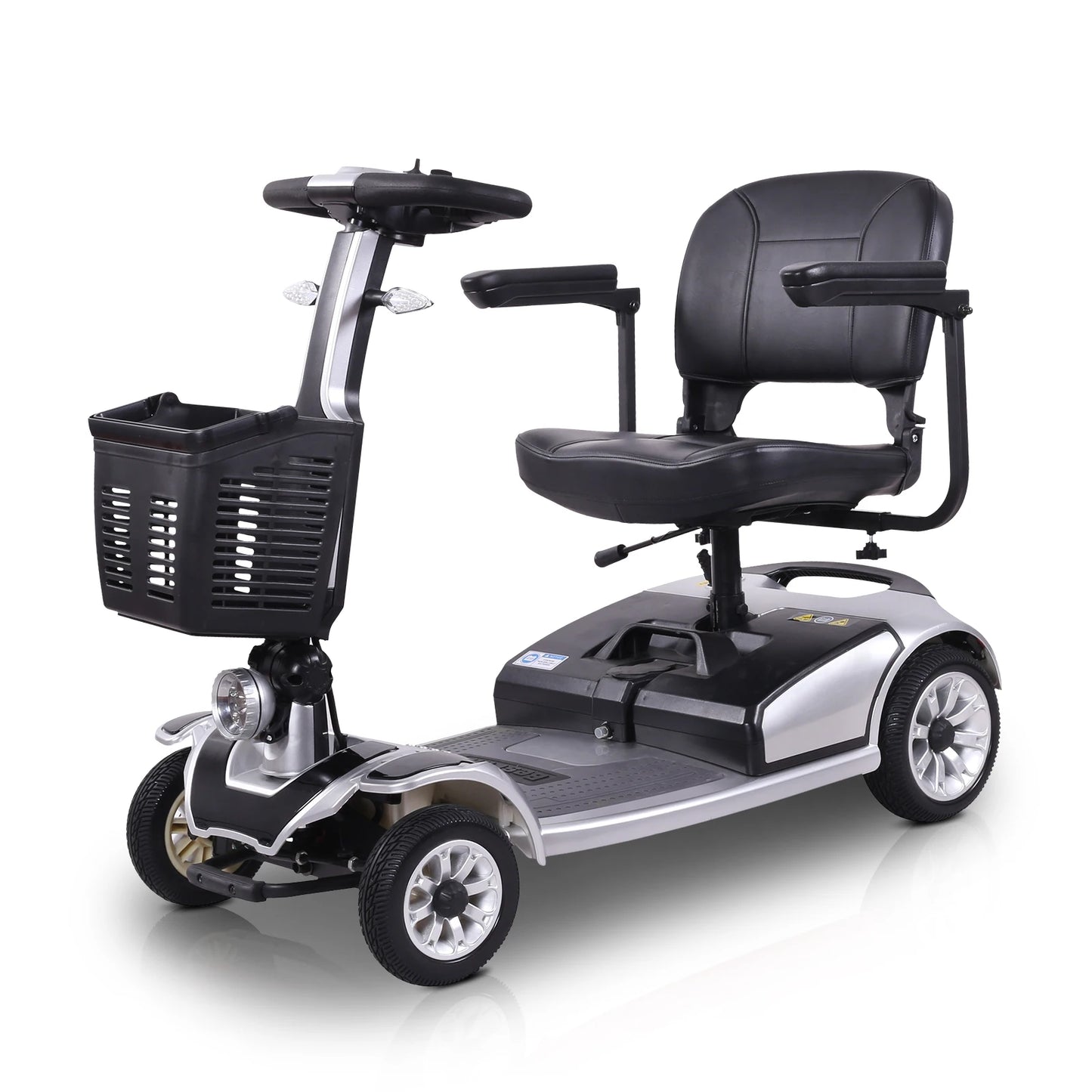 Unific Four-Wheeled Electric Scooter, 250W, 24V 20AH, 4.8MPH Max Speed, 21 Miles Range, Ideal For Short Trips and Urban Living
