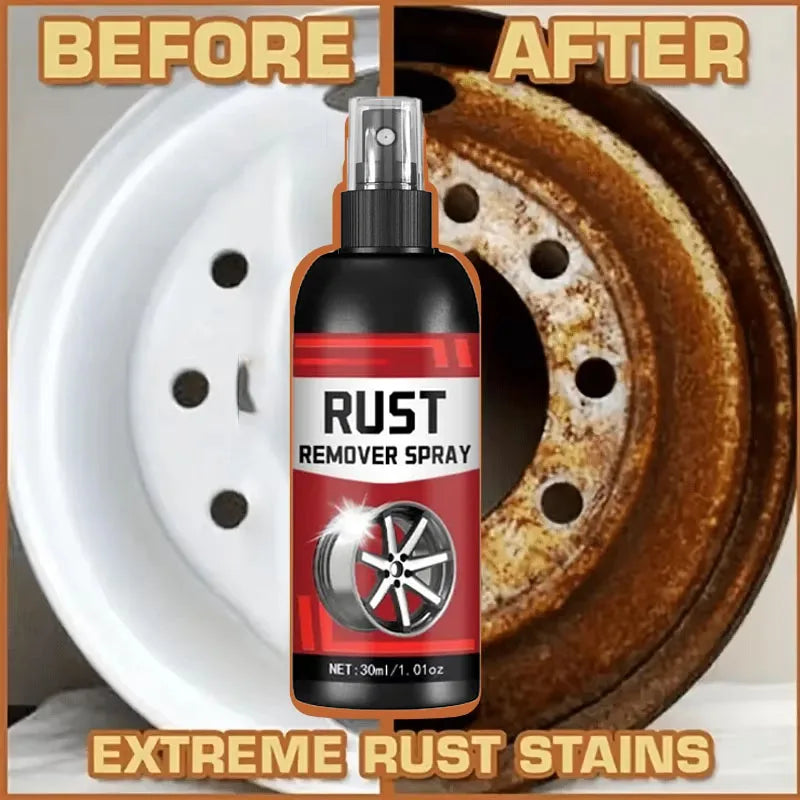 Multi Purpose Rust Remover Spray Metal Surface Chrome Paint Car Maintenance Iron Powder Cleaning Super Rust Remover Cleaner - TrendForce25