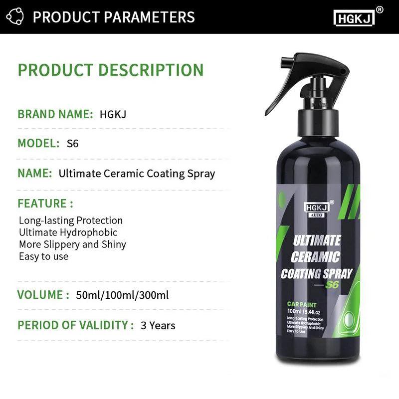 Automotive Paint Spraying Protective Coating Multi Functional Renewal Spray - TrendForce25