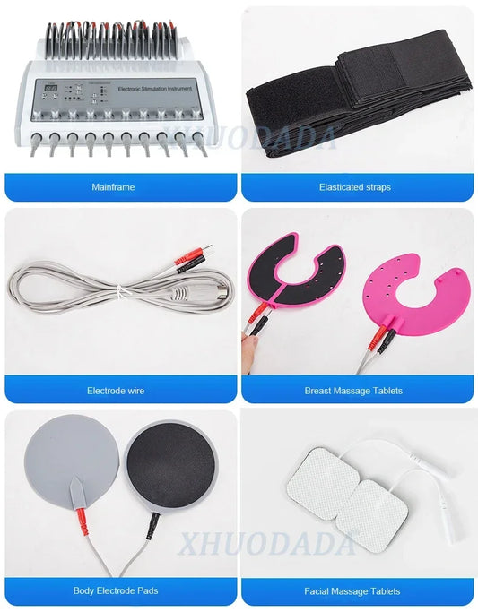 Weight Loss machine ems muscle stimulator Electrostimulation Machine Russian Waves ems Electric Muscle Stimulator massager S871 - TrendForce25
