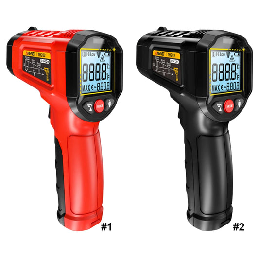 Digital Infrared Thermometer -50~600℃ Non-Contact IR Thermometer Gun Pyrometer Tester Meter for Cooking Grilling Vehicle Repair