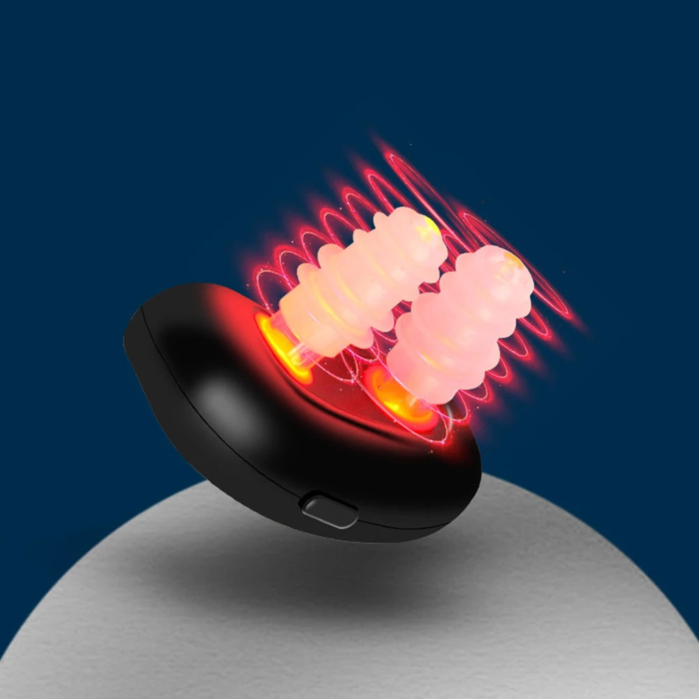 Cordless Red Light Nasal Therapy Device Rhinitis Relief Tool Low Frequency Pulse Nose Massage for Improving Nasal Ventilation - TrendForce25