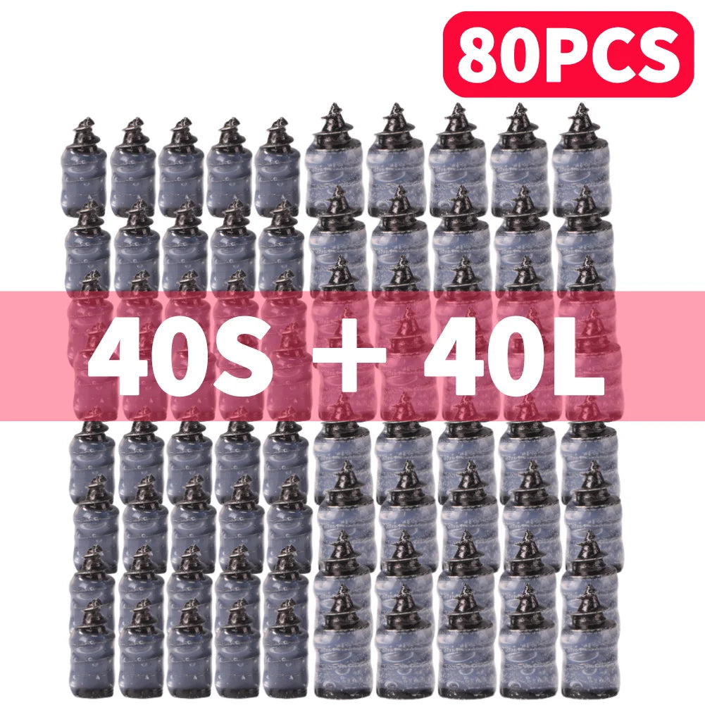 10-100Pcs Car Tyre Repair Rubber Nail Set Motorcycle Tyre Repair Nail For Truck Scooter Bike Universal Tire Puncture Repair Tool