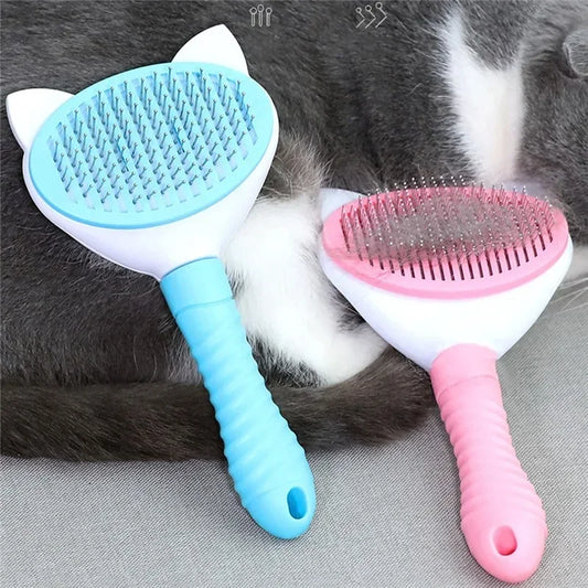 Pet Comb Cat Cleaning Supplies High Quality Self cleaning Brush Professional Grooming brush for Dogs, Cats pets Glove dog Bath - TrendForce25