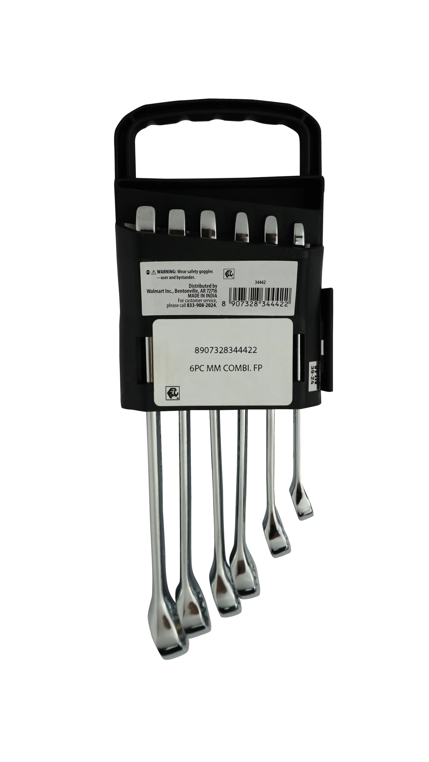 6 Piece Metric Combination Wrench Set Chrome Vanadium Steel - TrendForce25