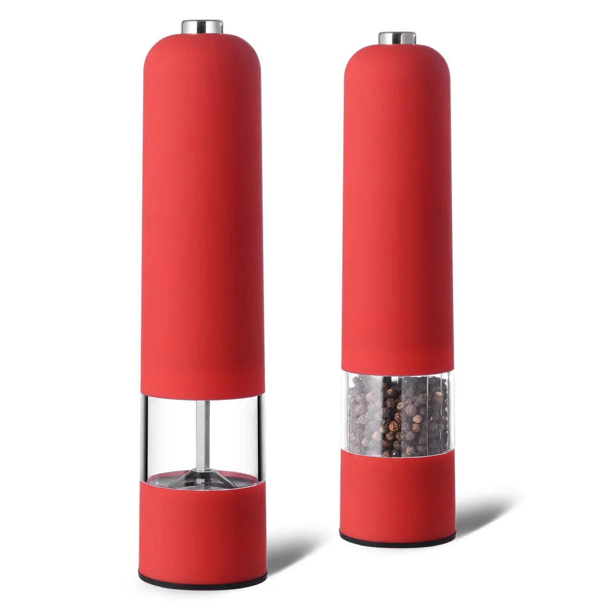 Automatic Salt Pepper Grinder Electric Spice Mill Grinder Seasoning Adjustable Coarseness Kitchen Tools Grinding For Cooking BBQ - TrendForce25