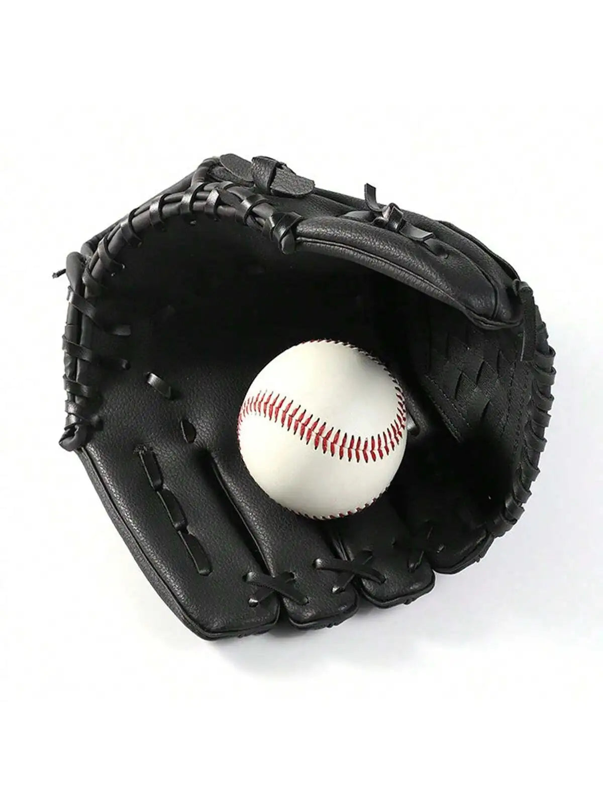 1pc Outdoor Sport Baseball Glove Softball Practice Equipment Size S/M/L/XL For /Adults Man Woman Training (Excluding Balls)