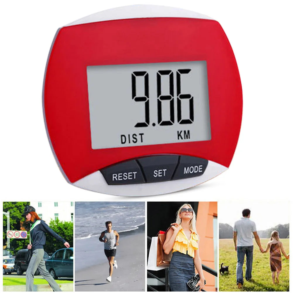 Movement Calories Counter LCD Display Electronic Running Distance Monitor Multi-Function 3D for Men Women Kids Adults Seniors - TrendForce25